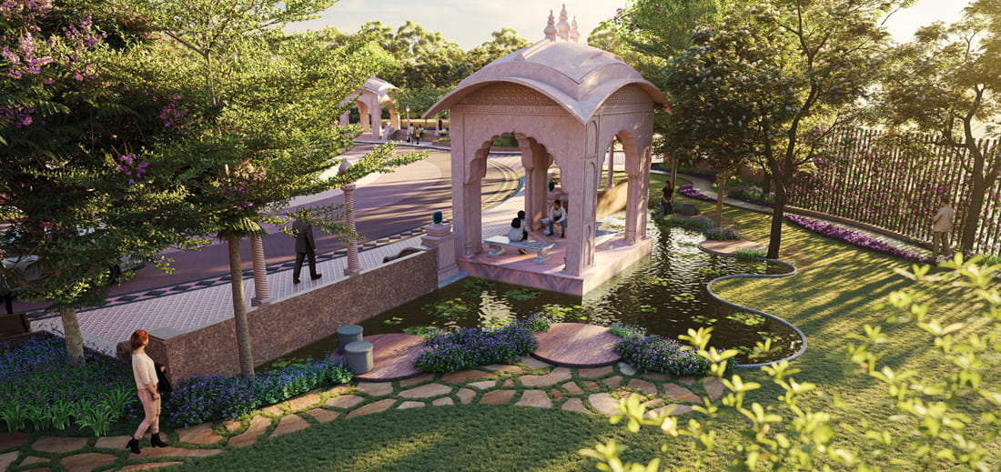 Sapphire Park brings a sense of order